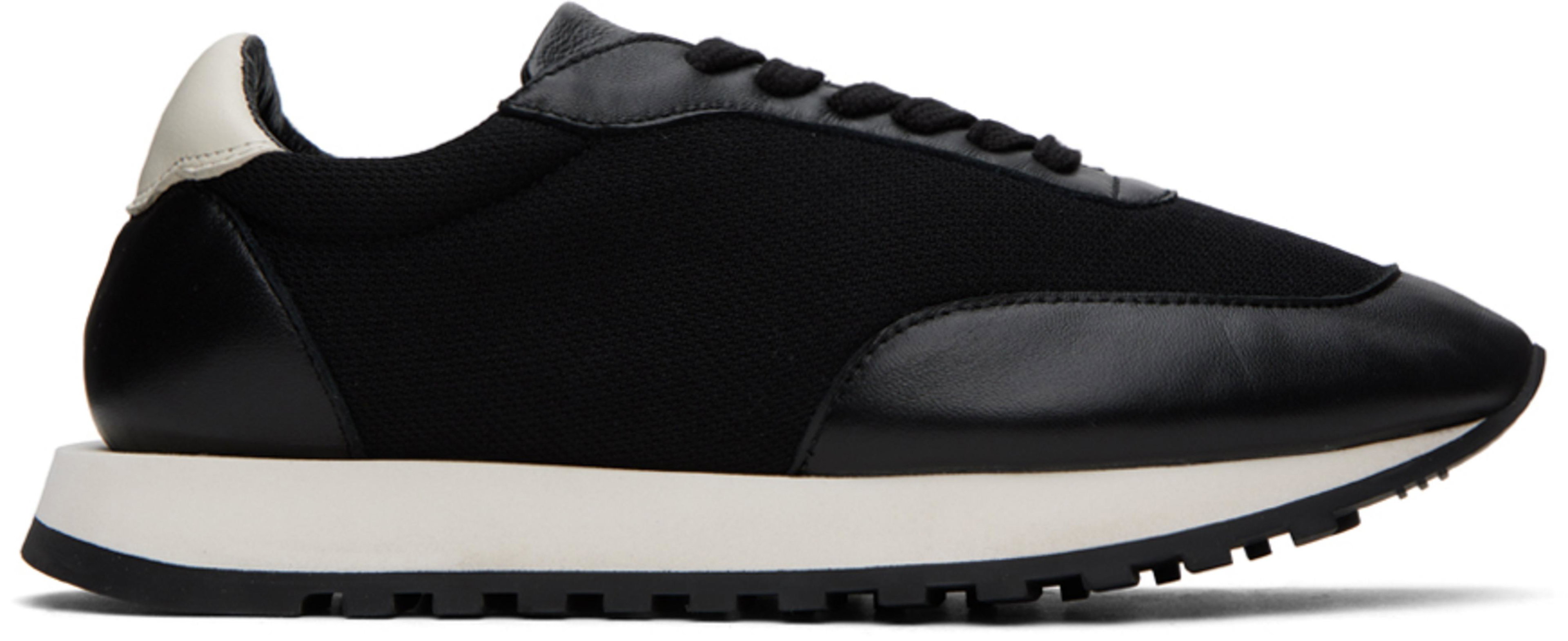Black Owen Sneakers by THE ROW