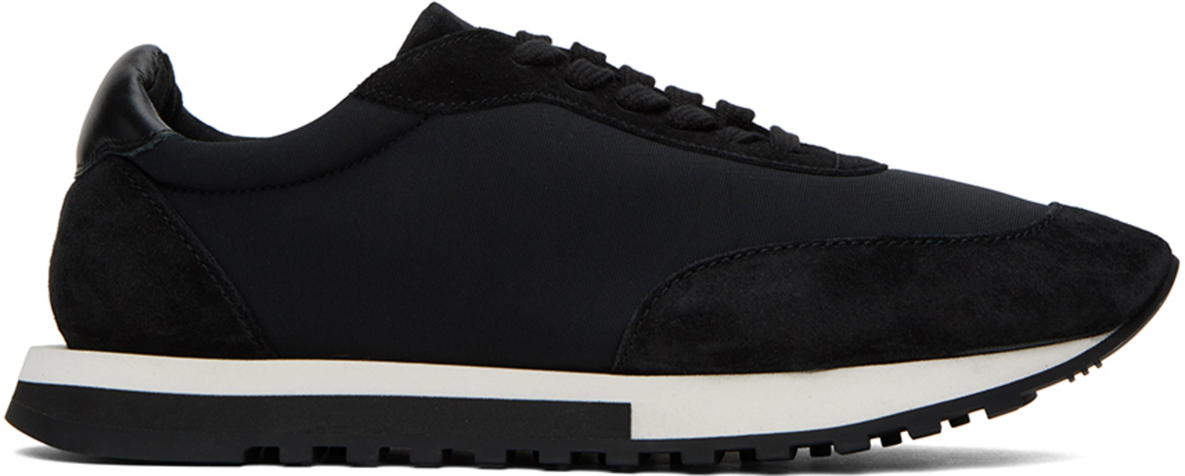 Black Owen Sneakers by THE ROW