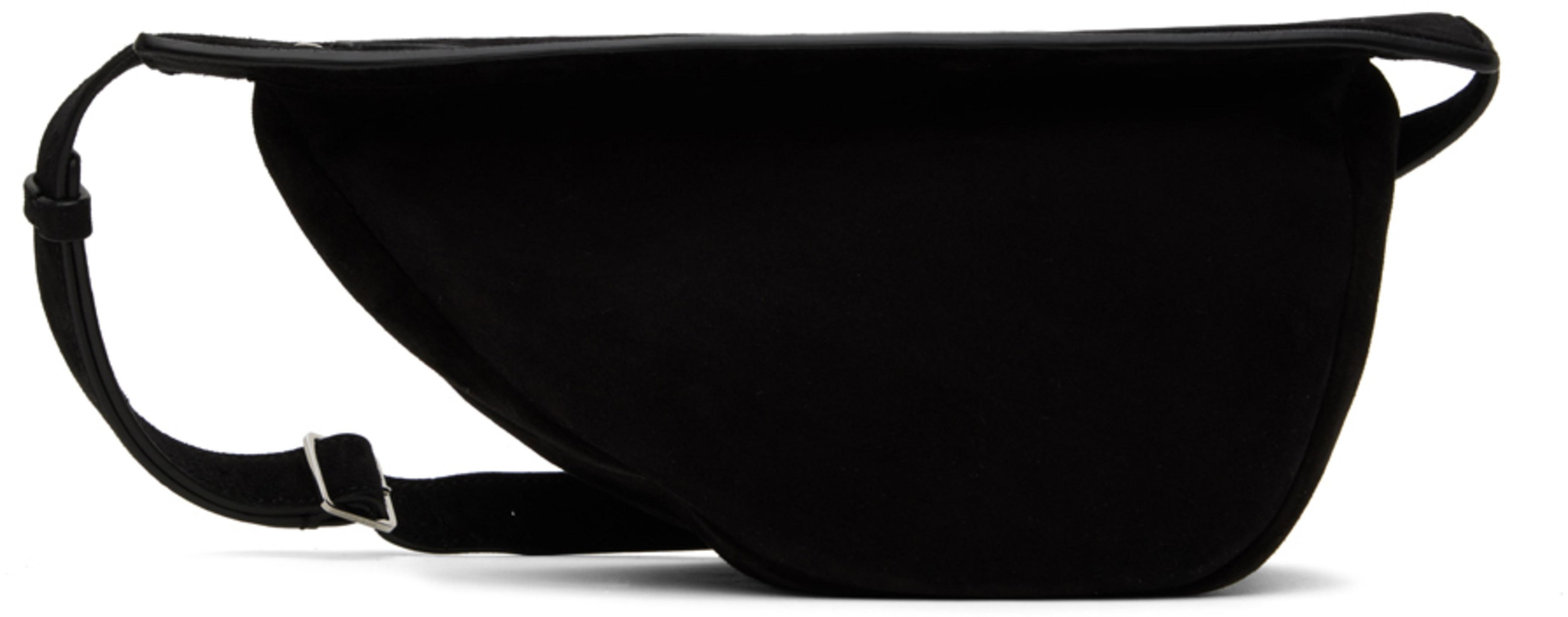 Black Small Banana Bag by THE ROW