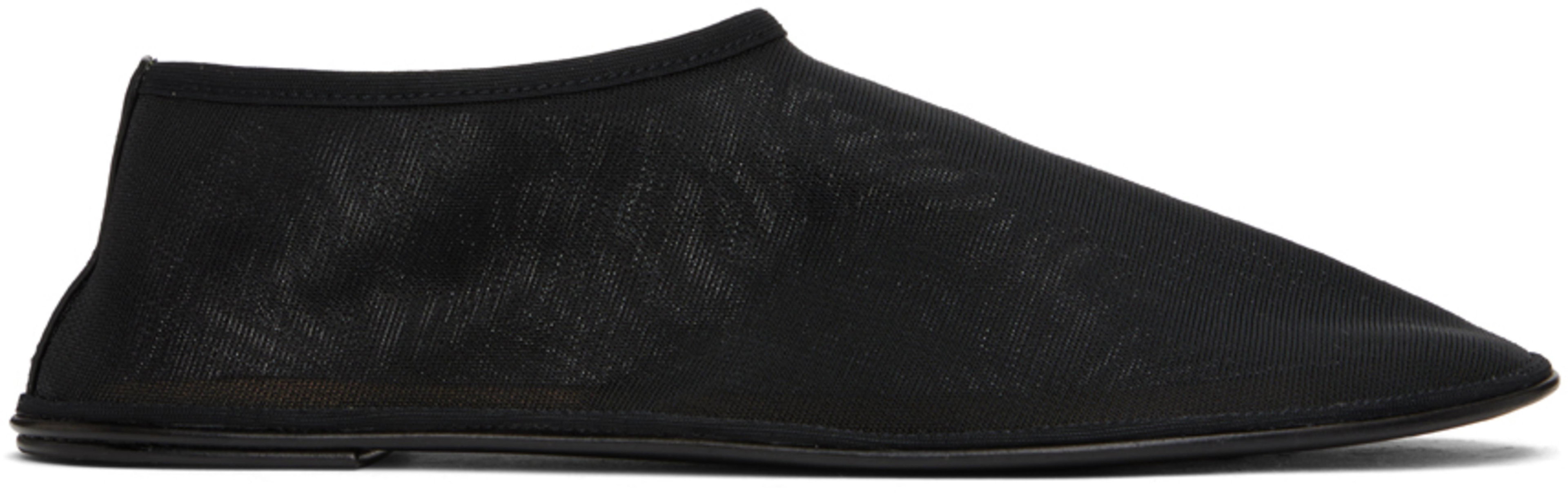Black Sock Loafers by THE ROW