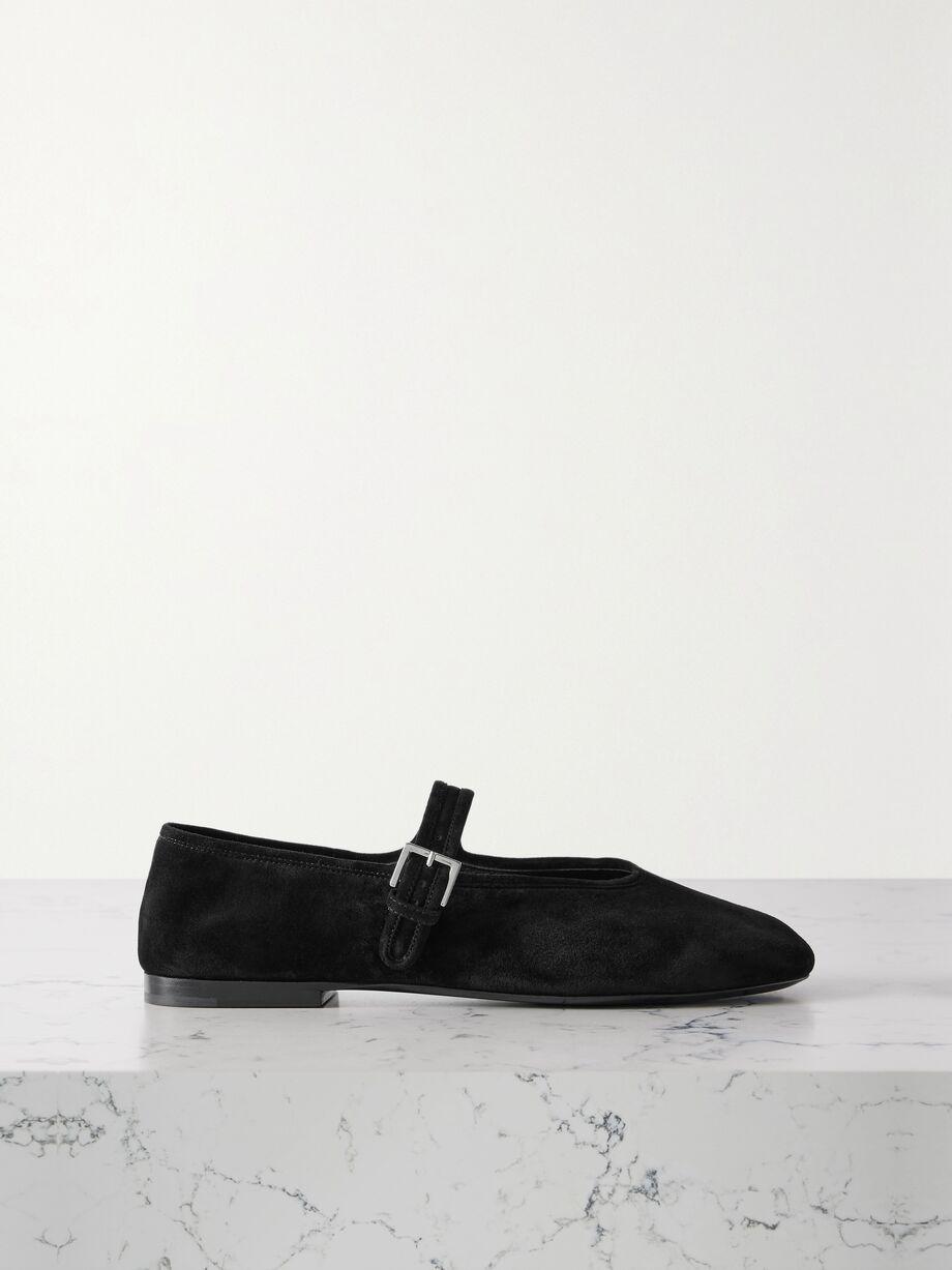 Boheme suede Mary Jane flats by THE ROW