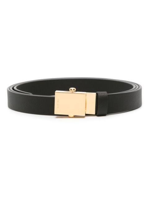 Brian leather belt by THE ROW