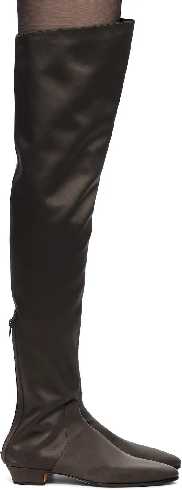 Brown Awar 25 Cuissarde Tall Boots by THE ROW