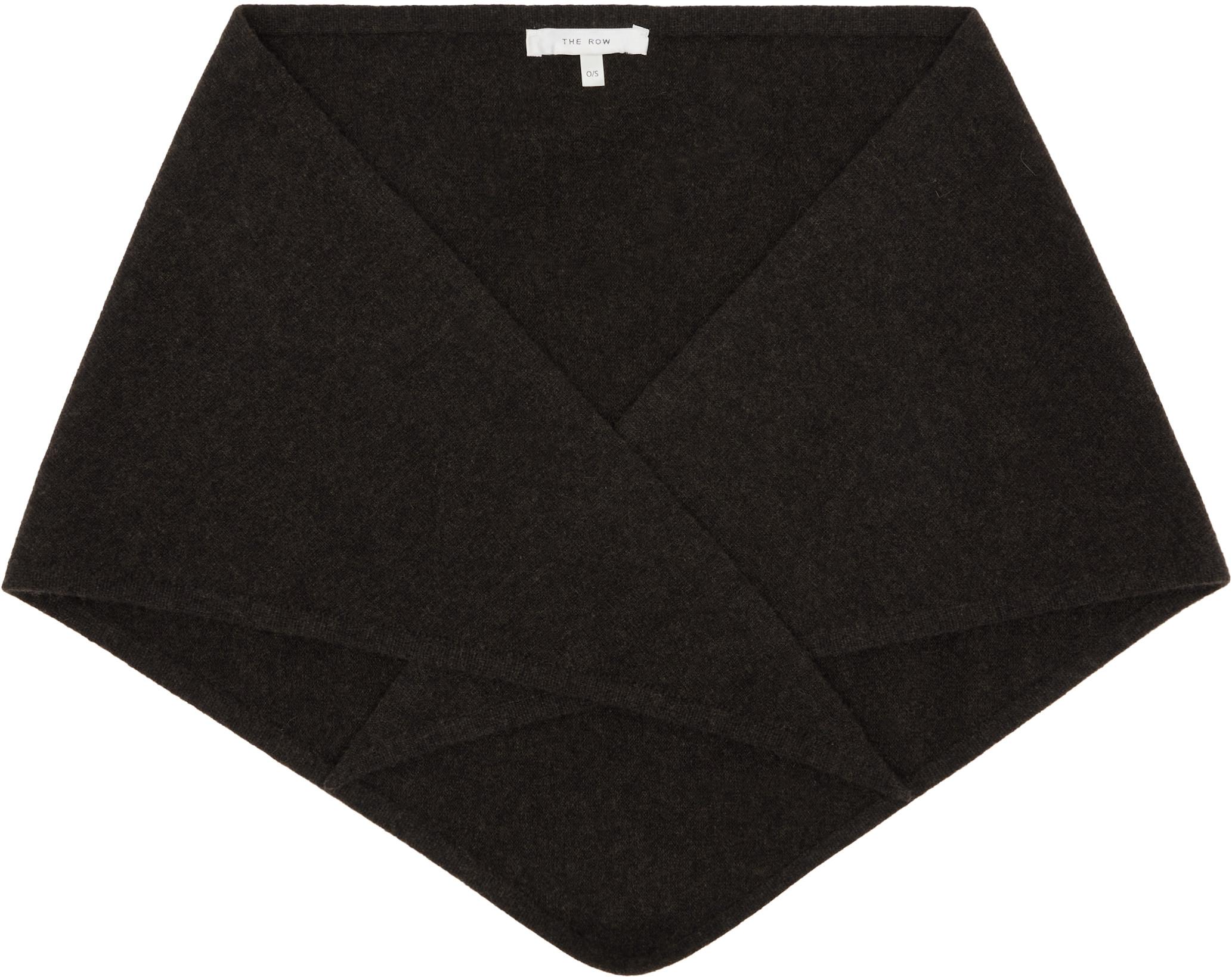 Brown Leomine Scarf by THE ROW