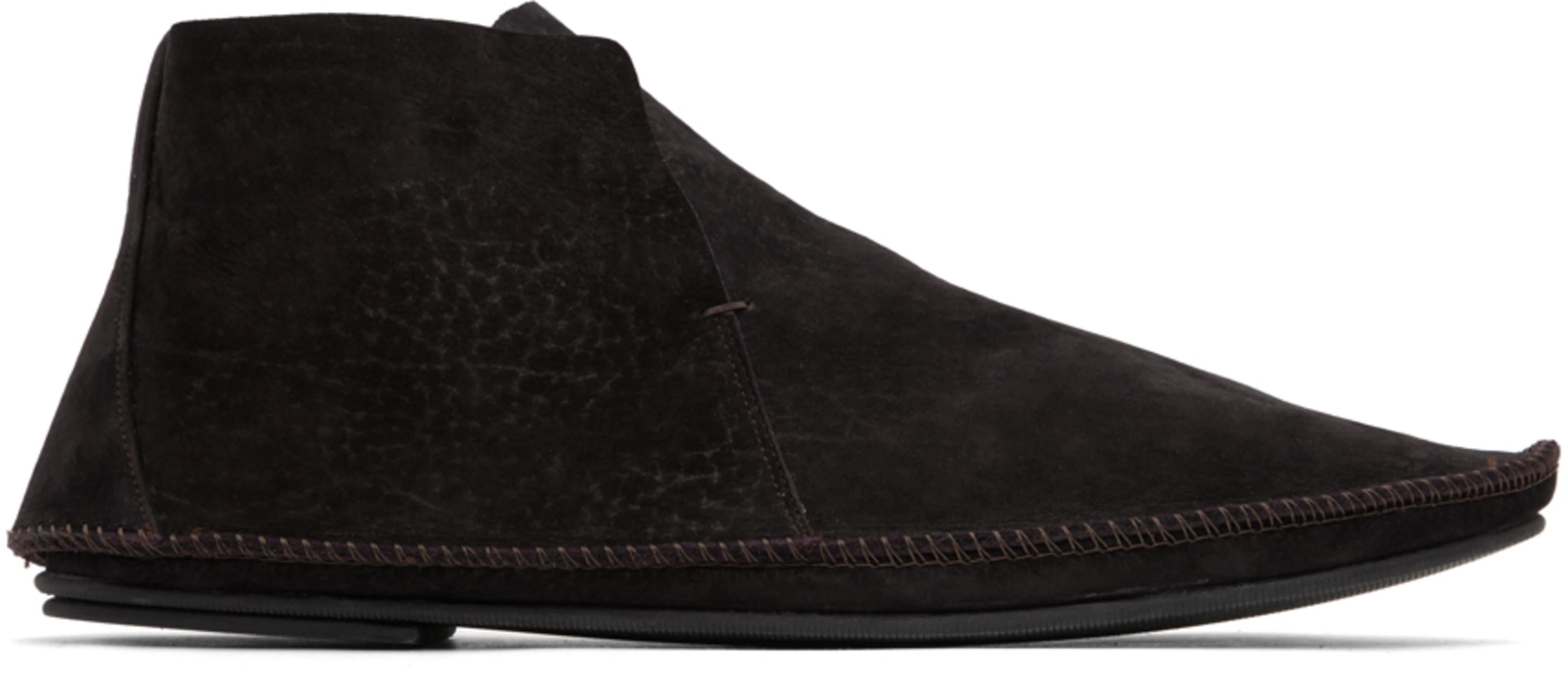 Brown Tyler Desert Boots by THE ROW
