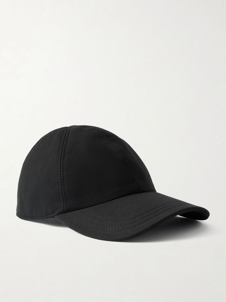 Caspian coated cotton baseball cap by THE ROW