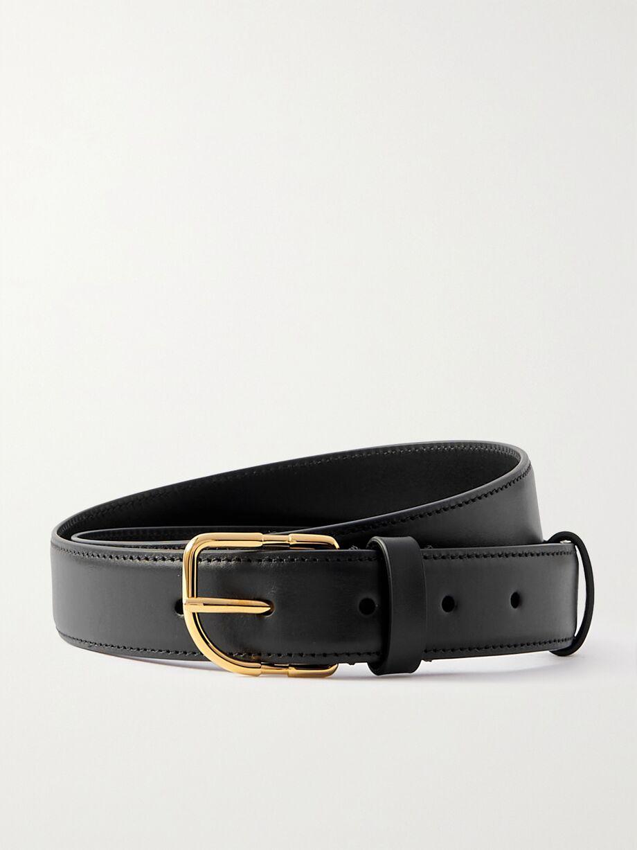 Caspian leather belt by THE ROW