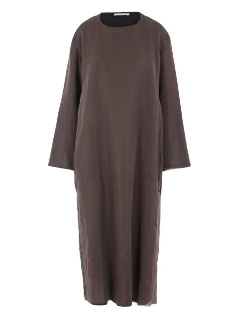 Catia long-sleeve cotton maxi dress by THE ROW
