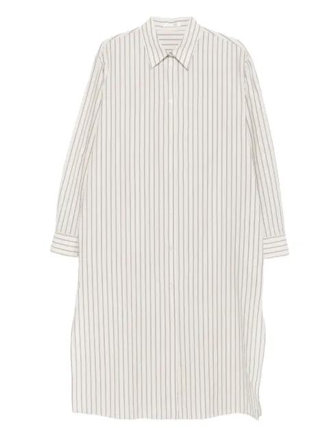 Chihiro striped shirt dress by THE ROW