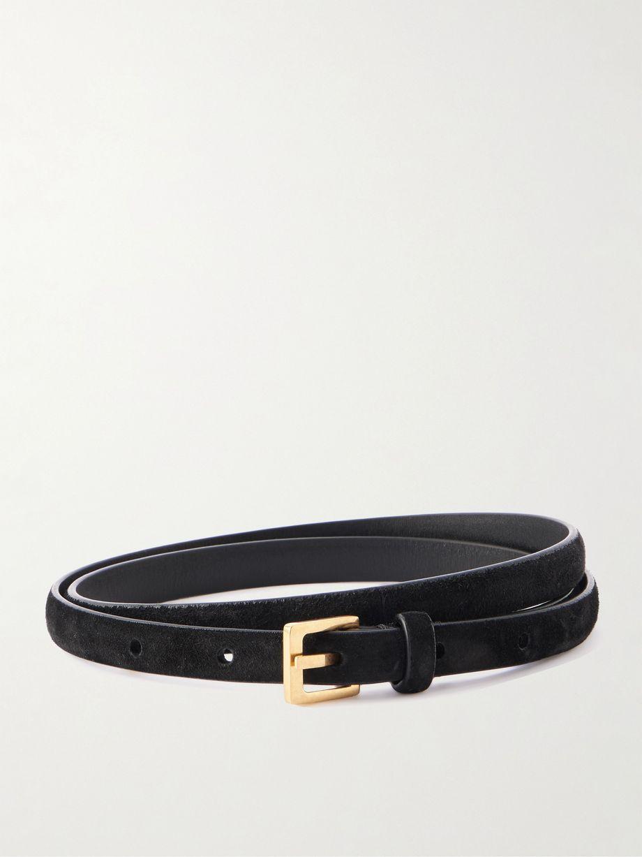 City suede belt by THE ROW