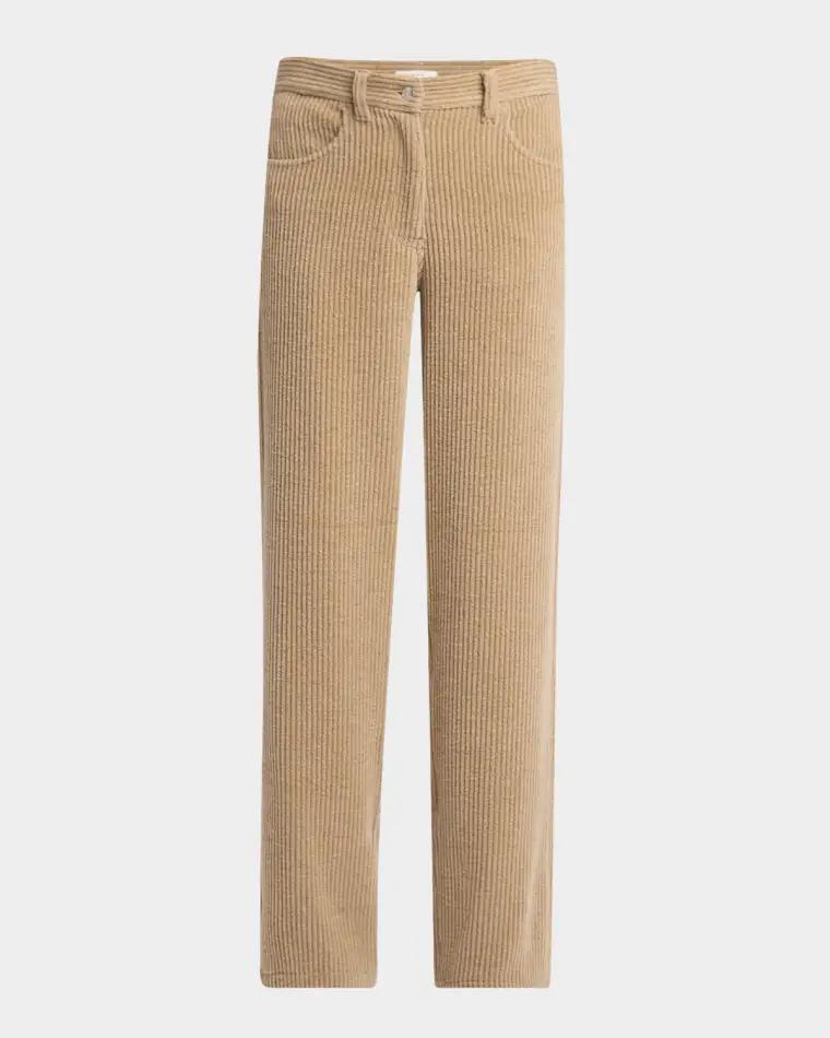 Clair Corduroy Wide-Leg Pants by THE ROW