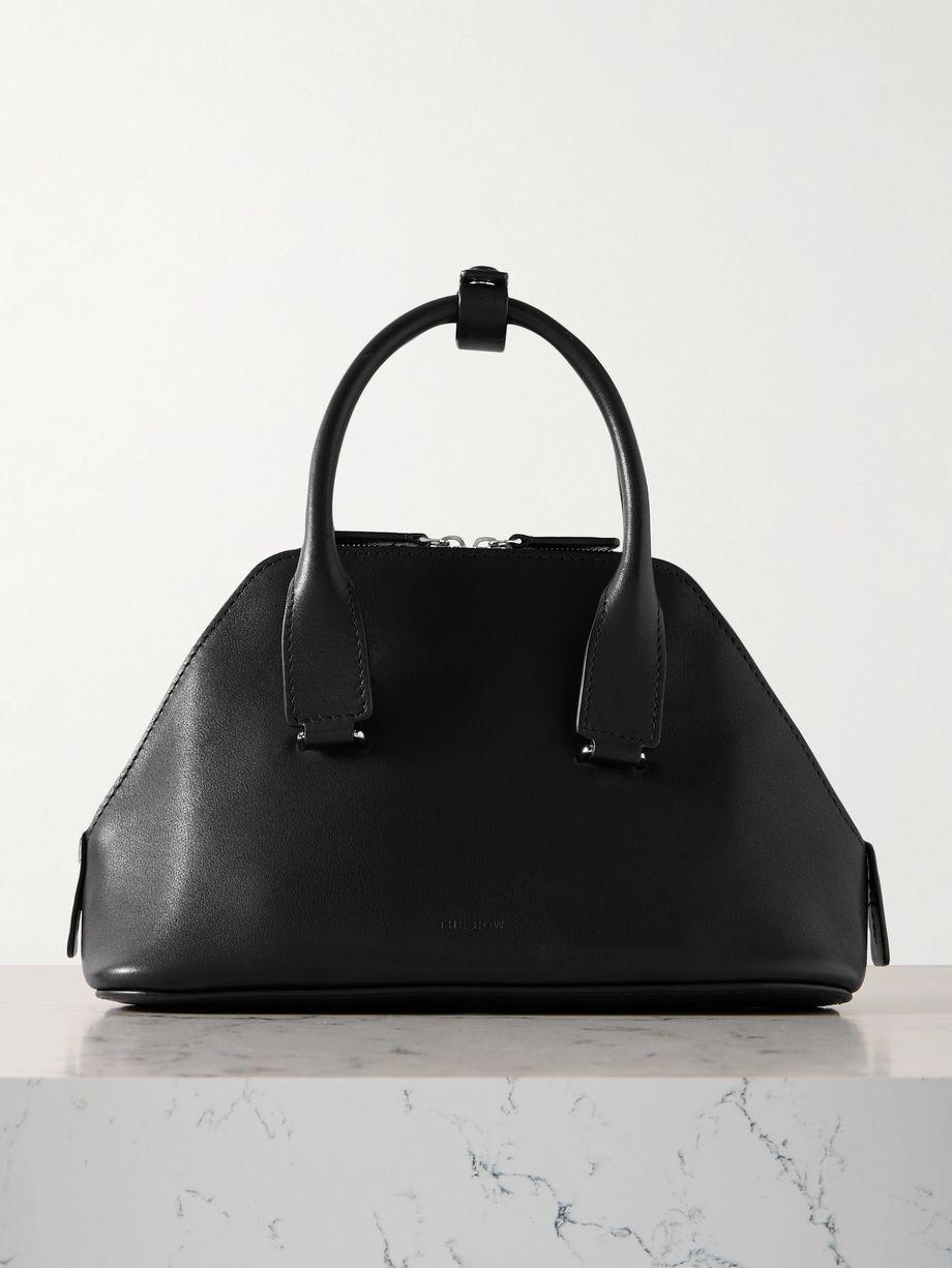 Devon mini leather tote by THE ROW