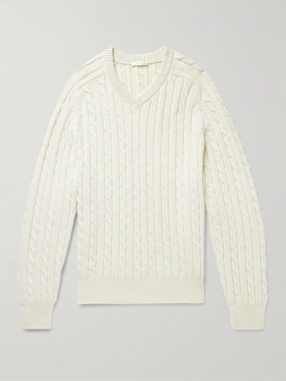 Domas Cable-Knit Cashmere Sweater by THE ROW