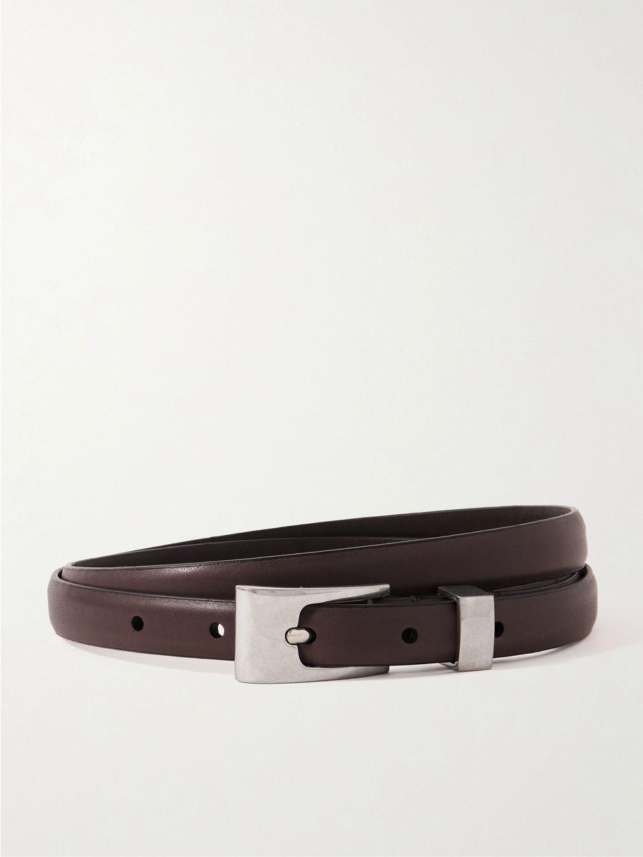 Downtown leather belt by THE ROW