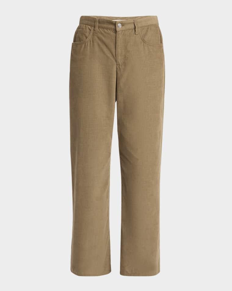 Eglitta Corduroy Wide-Leg Pants by THE ROW