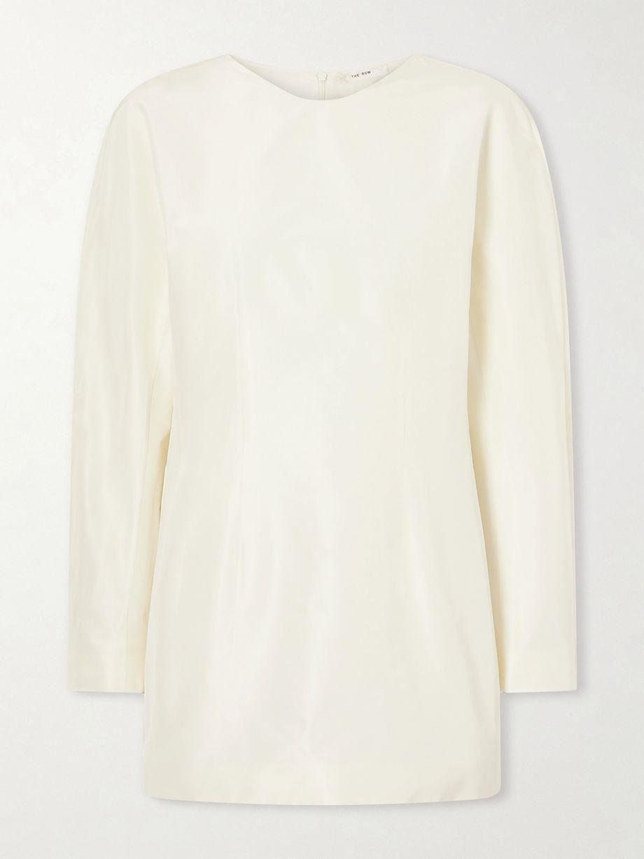 Elione cotton and silk blouse by THE ROW