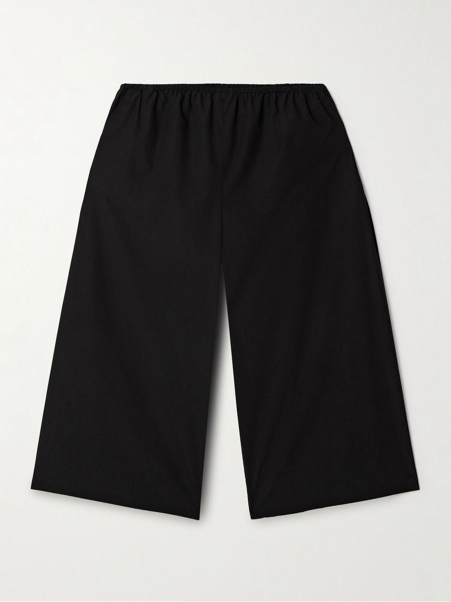 Eliot cotton-poplin shorts by THE ROW
