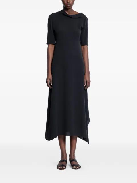 Faded cowl midi dress by THE ROW