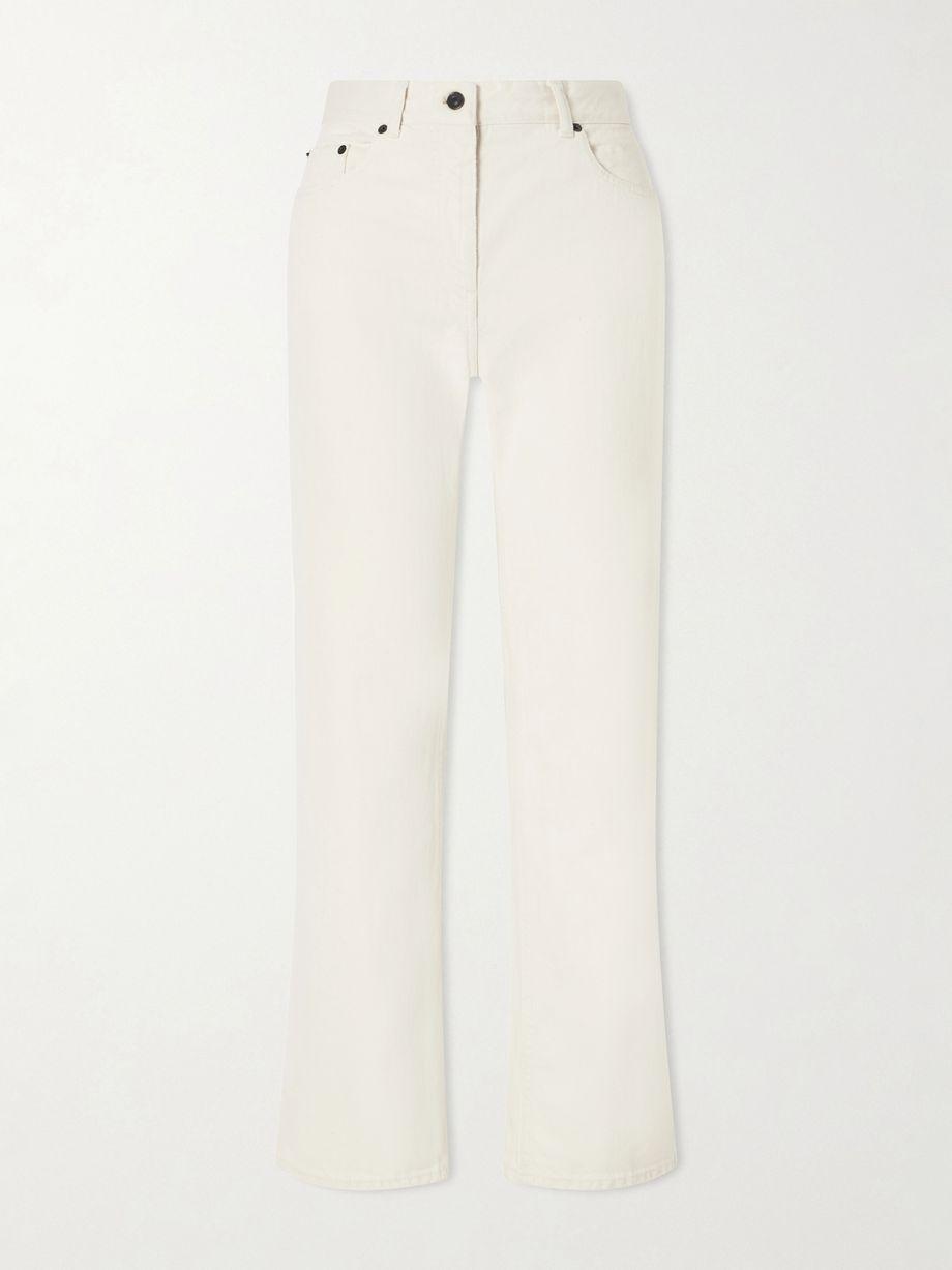 Fargo mid-rise straight-leg jeans by THE ROW