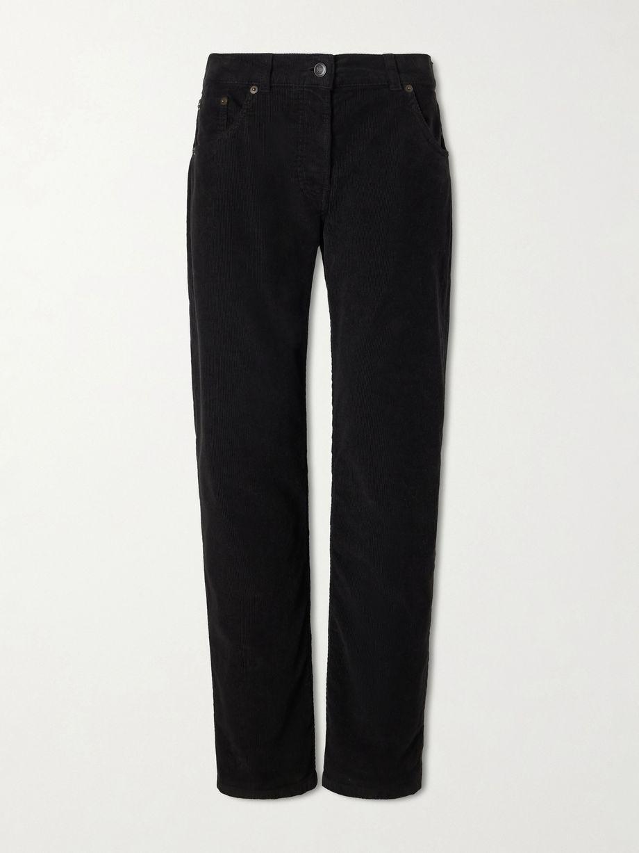 Fima cotton-blend corduroy straight-leg pants by THE ROW