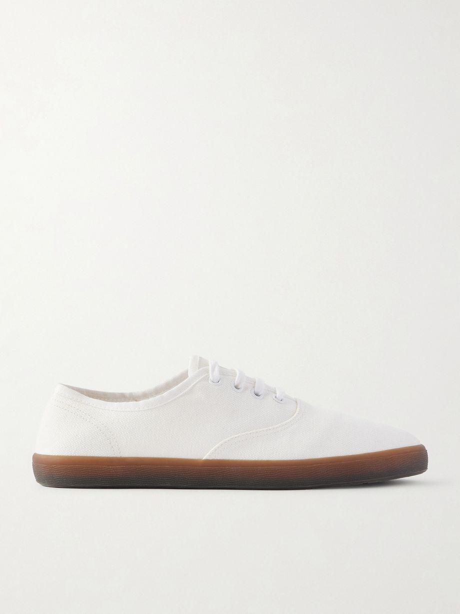 Fynn cotton-canvas sneakers by THE ROW