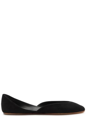Gemma suede ballet flats by THE ROW