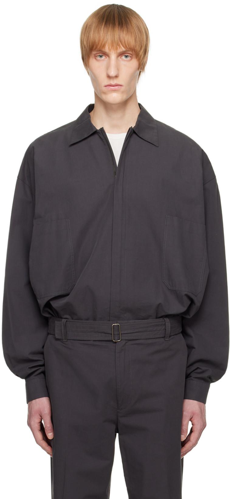 Gray Amoneto Jacket by THE ROW