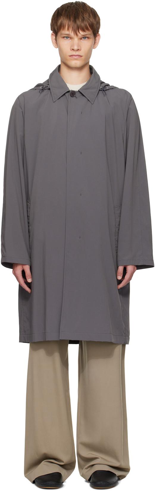 Gray Hesper Coat by THE ROW