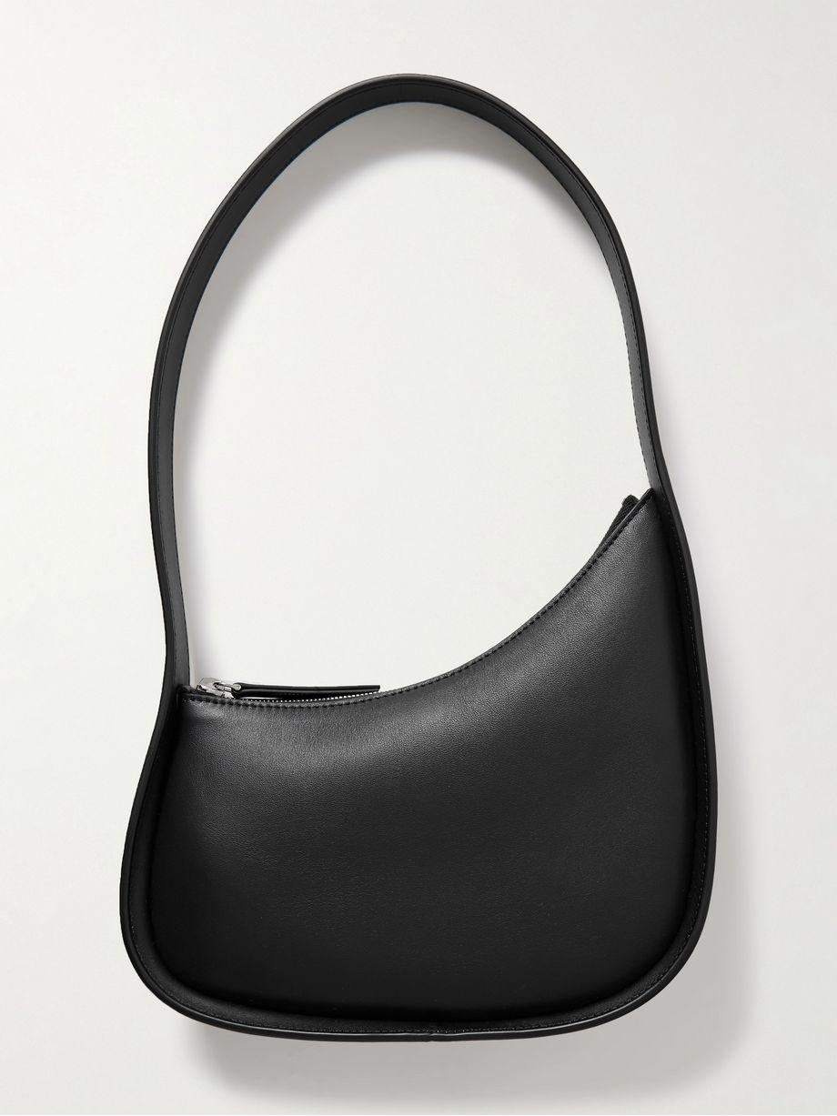 Half Moon leather shoulder bag by THE ROW