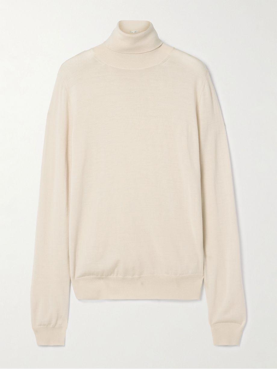 Heva wool-jersey turtleneck sweater by THE ROW