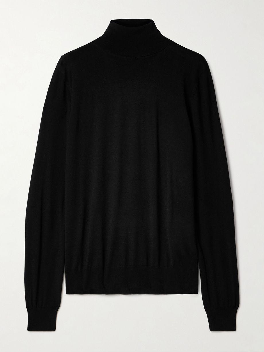 Heva wool-jersey turtleneck sweater by THE ROW