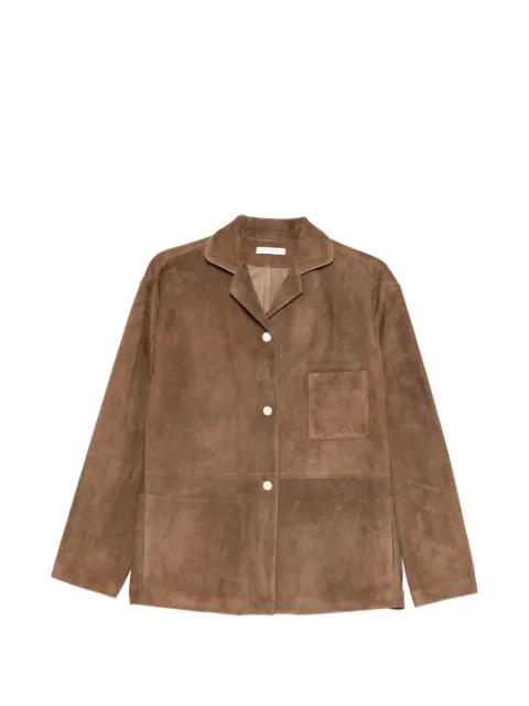 Janine chest-pocket buttoned shirt by THE ROW