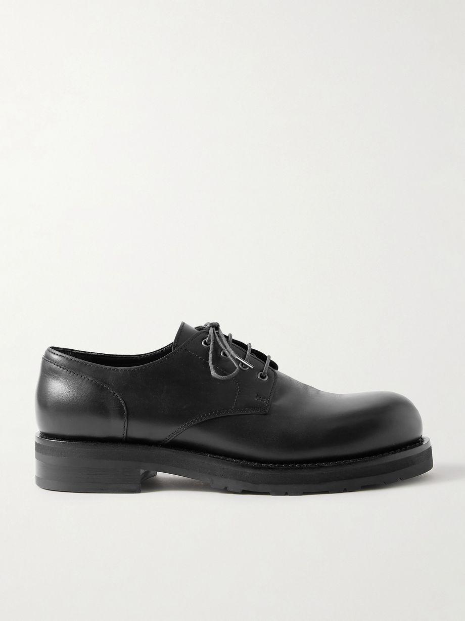Leather Derby shoes by THE ROW