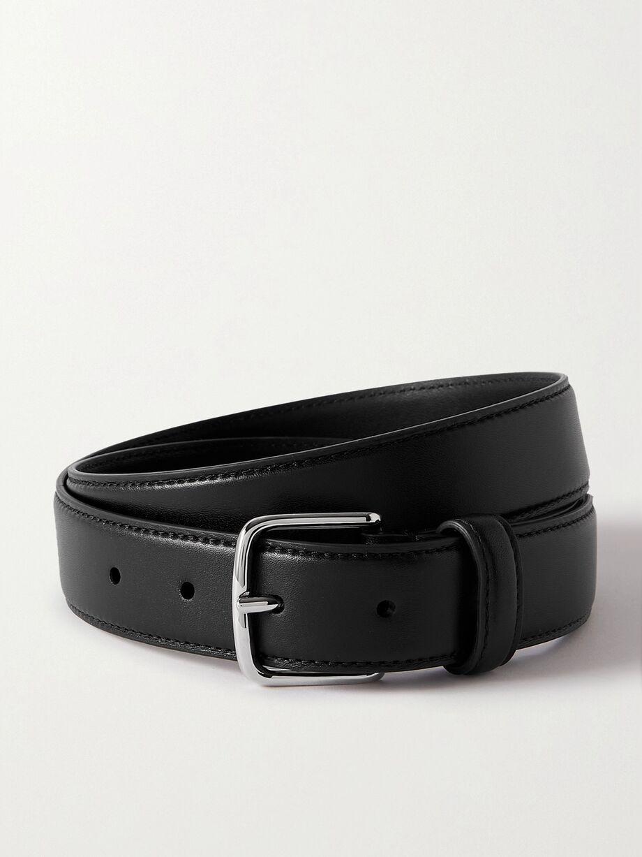 Leather belt by THE ROW