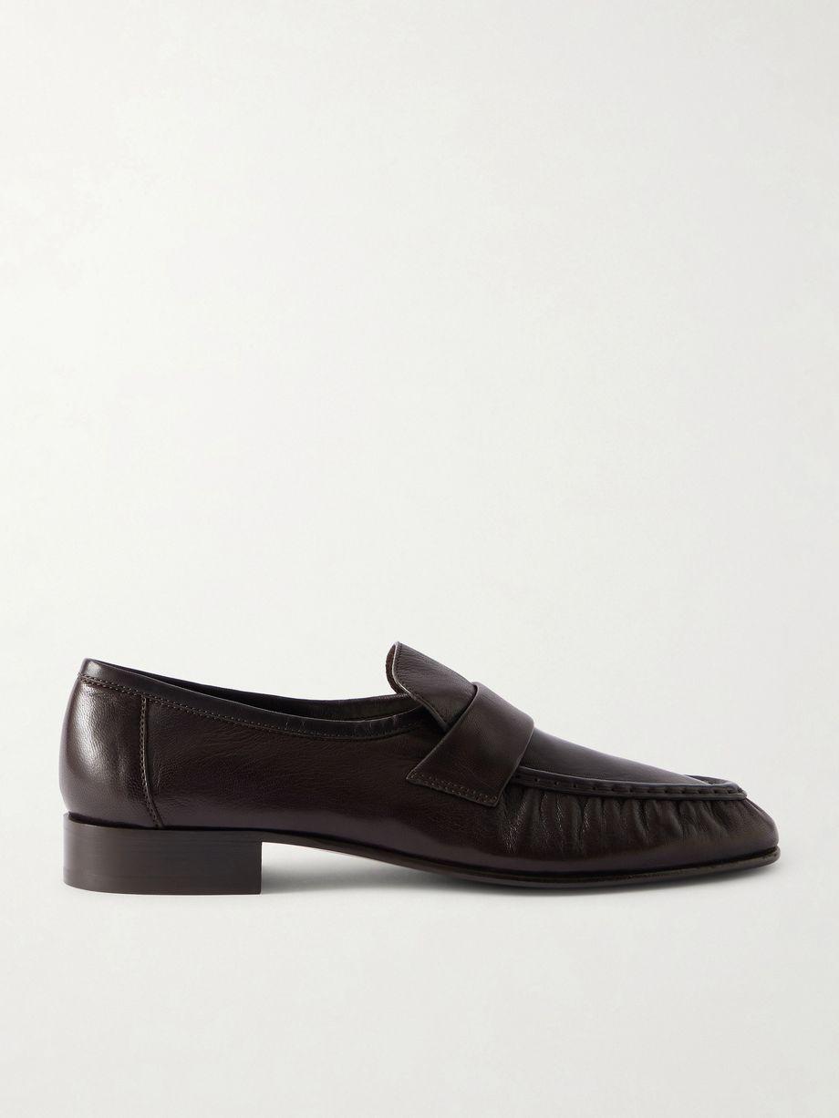 Leather loafers by THE ROW