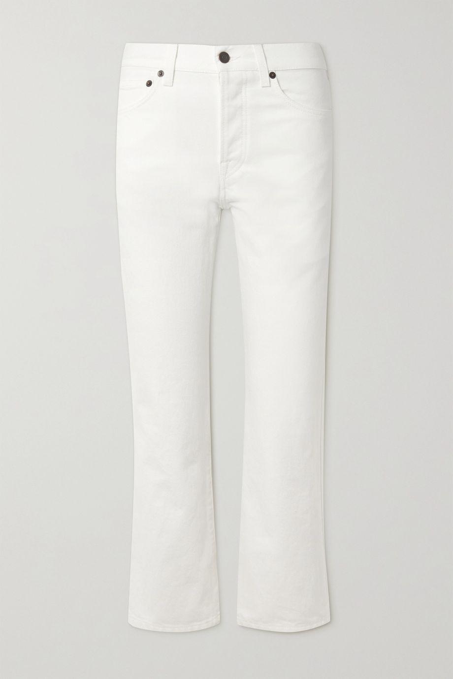 Lesley cropped straight-leg jeans by THE ROW