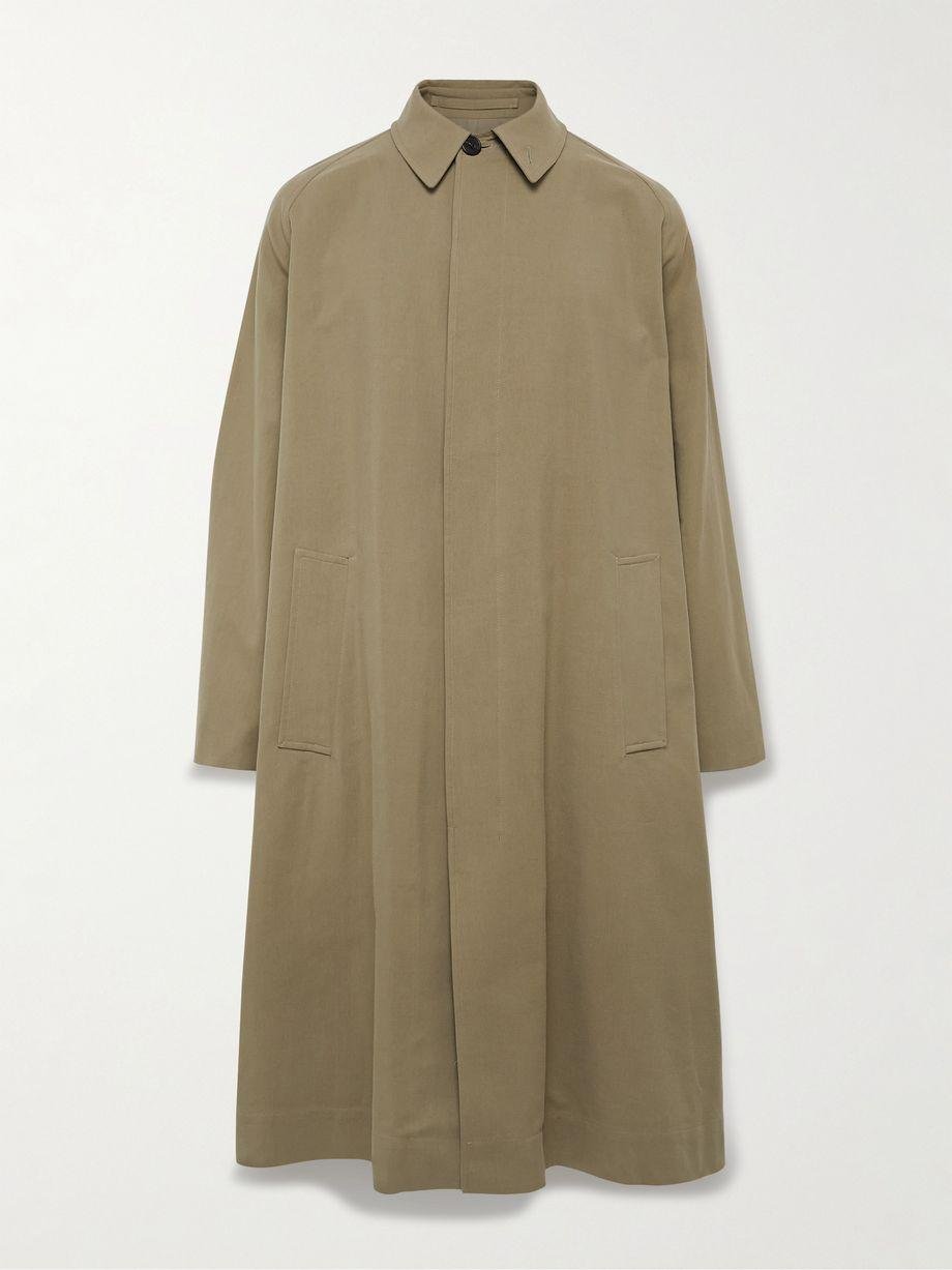 Lewis Cotton and Silk-Blend Coat by THE ROW