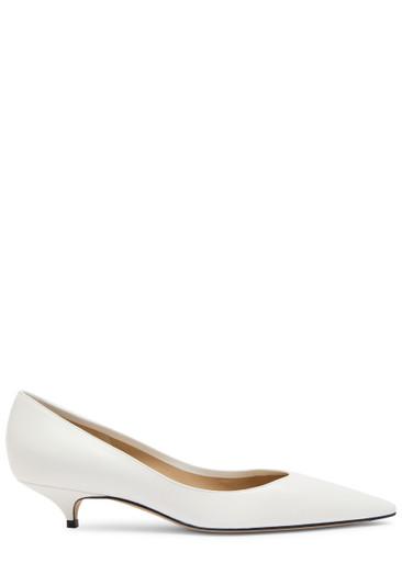 Liisa 35 leather pumps by THE ROW