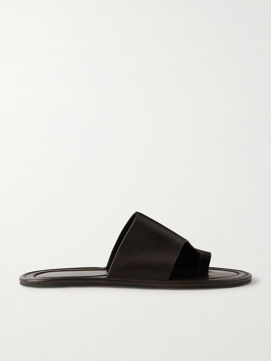 Malick leather sandals by THE ROW