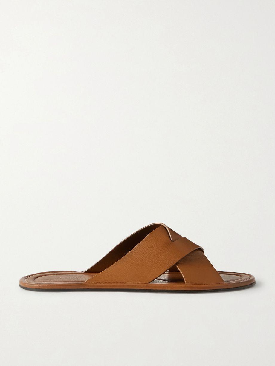 Malik leather sandals by THE ROW