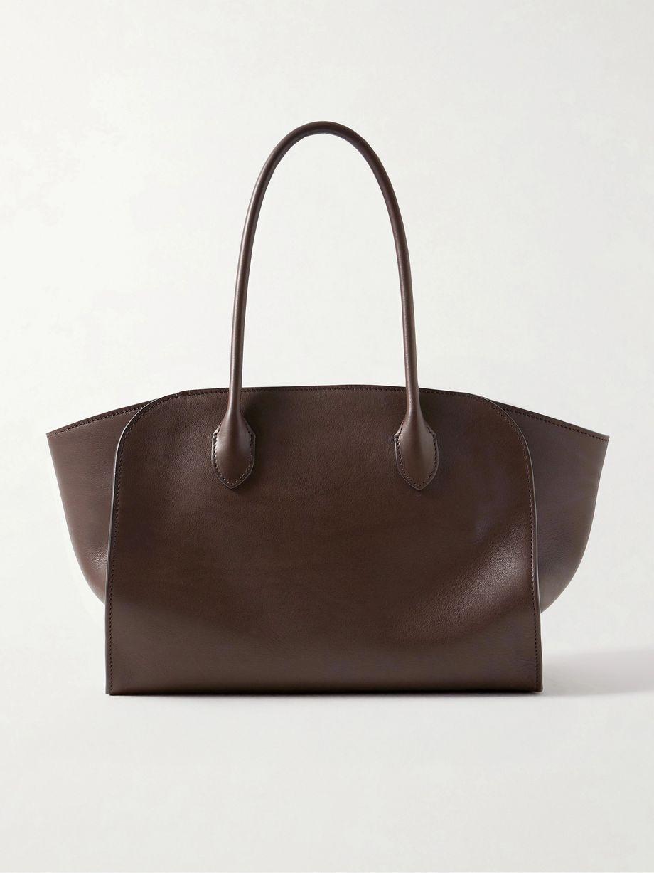 Marlo 12 leather tote by THE ROW