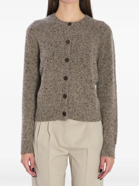 Mauino ribbed button cashmere cardigan by THE ROW