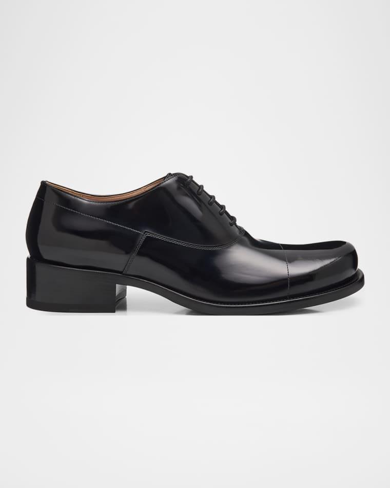 Men's Kai Leather Derby Shoes by THE ROW