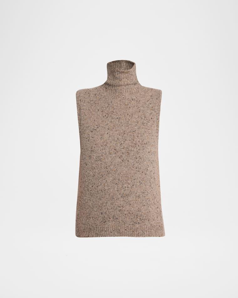 Merilas Turtleneck Cashmere Sleeveless Sweater by THE ROW