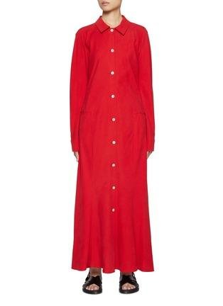 Myra Silk Shirt Dress by THE ROW