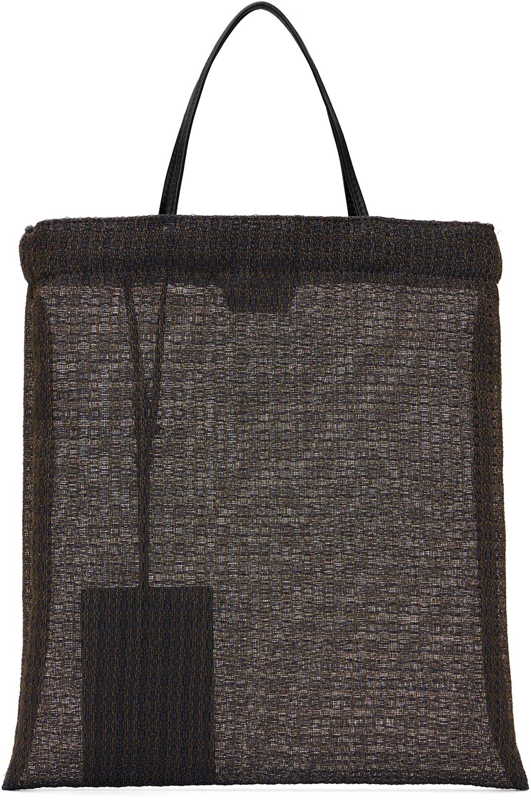 Navy Barn Mini Tote by THE ROW