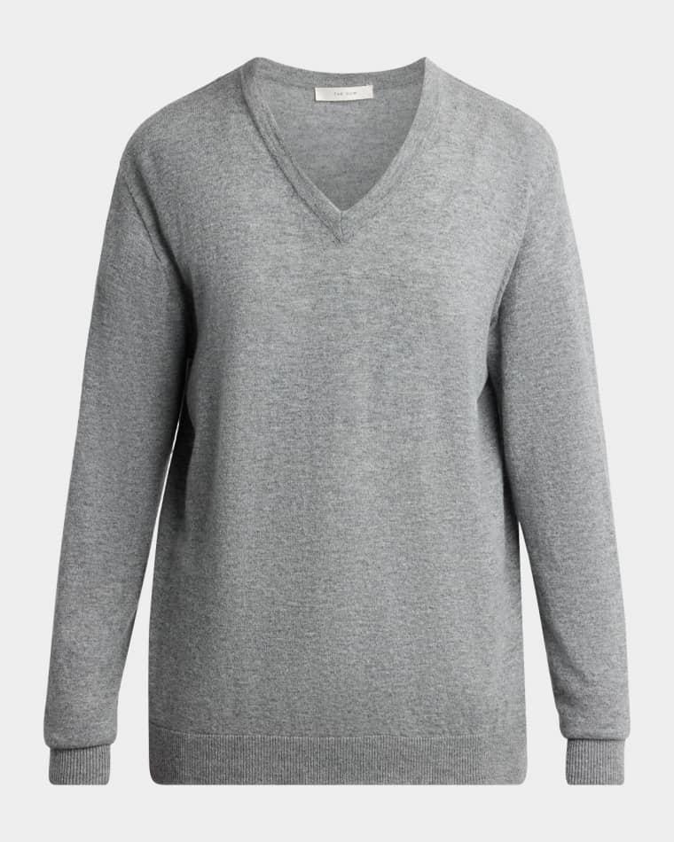 Nian Cashmere V-Neck Sweater by THE ROW