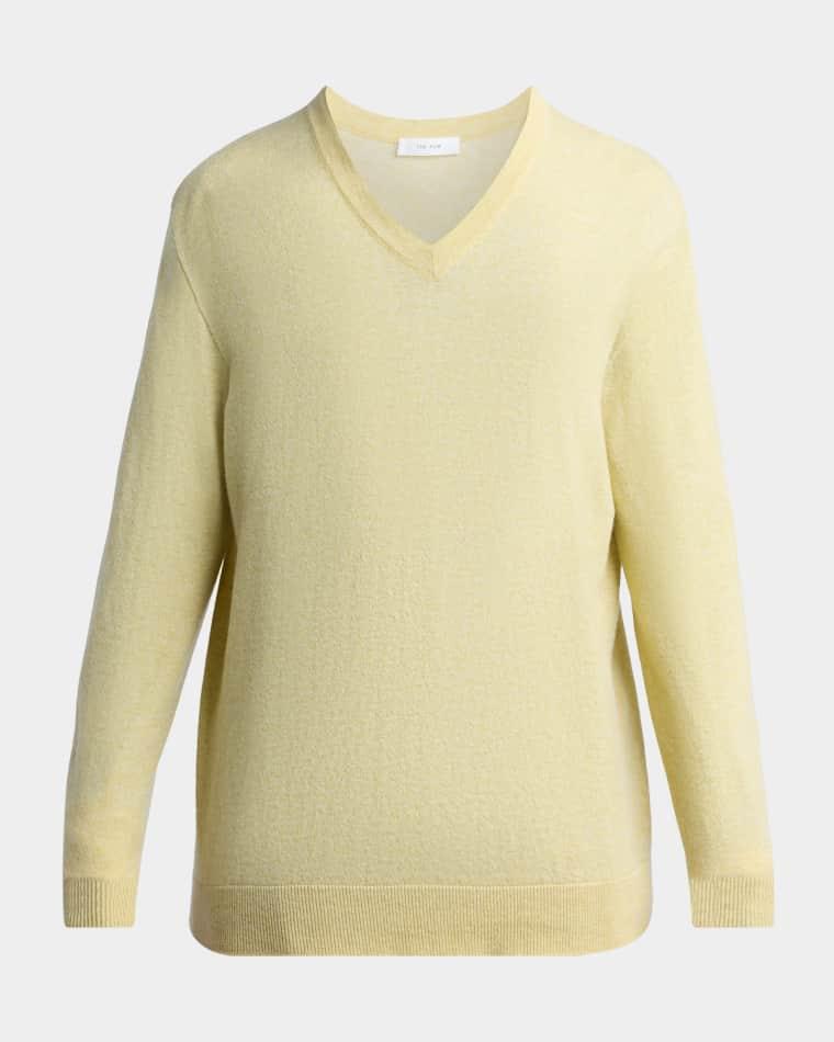 Nian Cashmere V-Neck Sweater by THE ROW