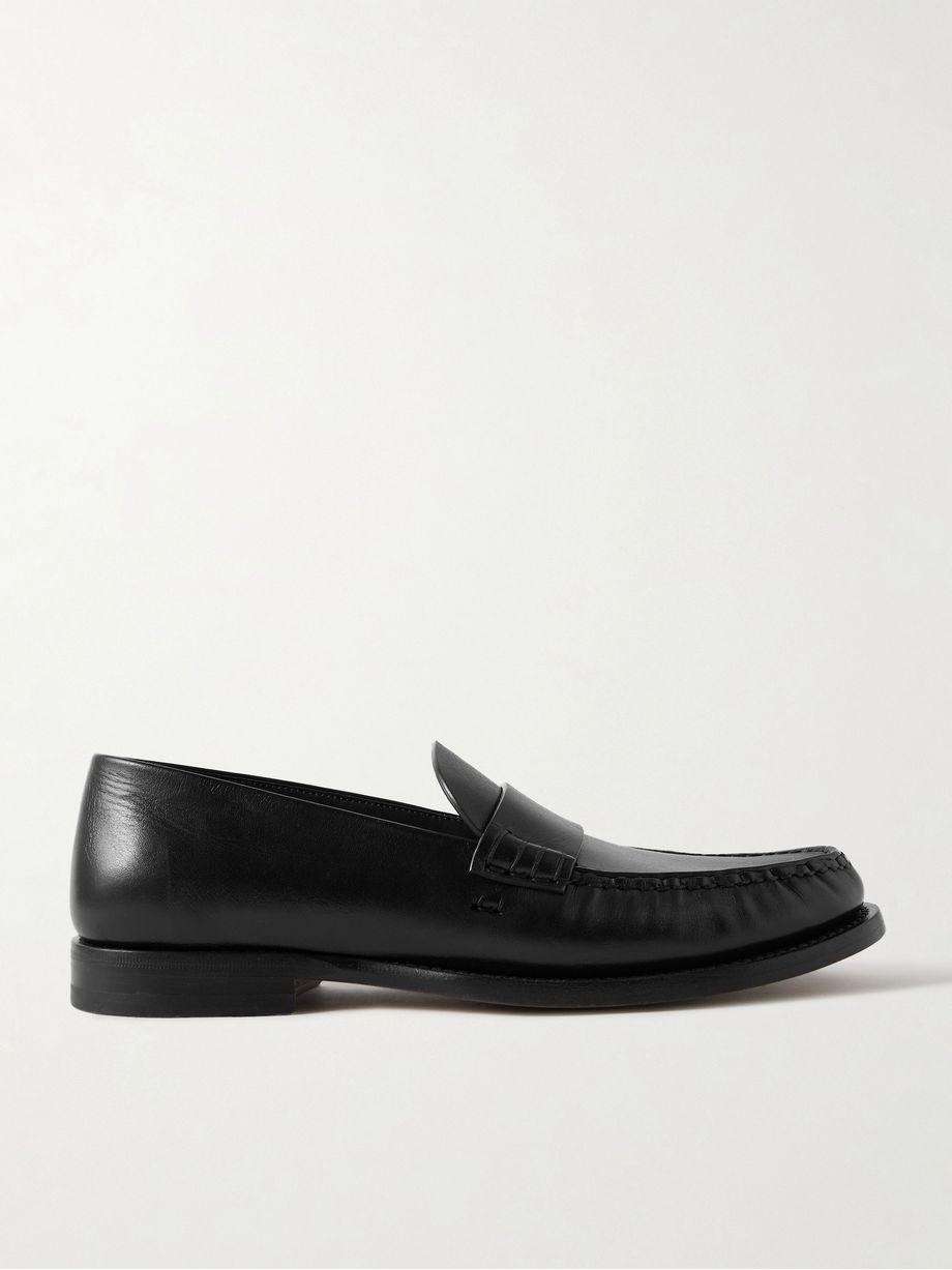 Novus leather loafers by THE ROW