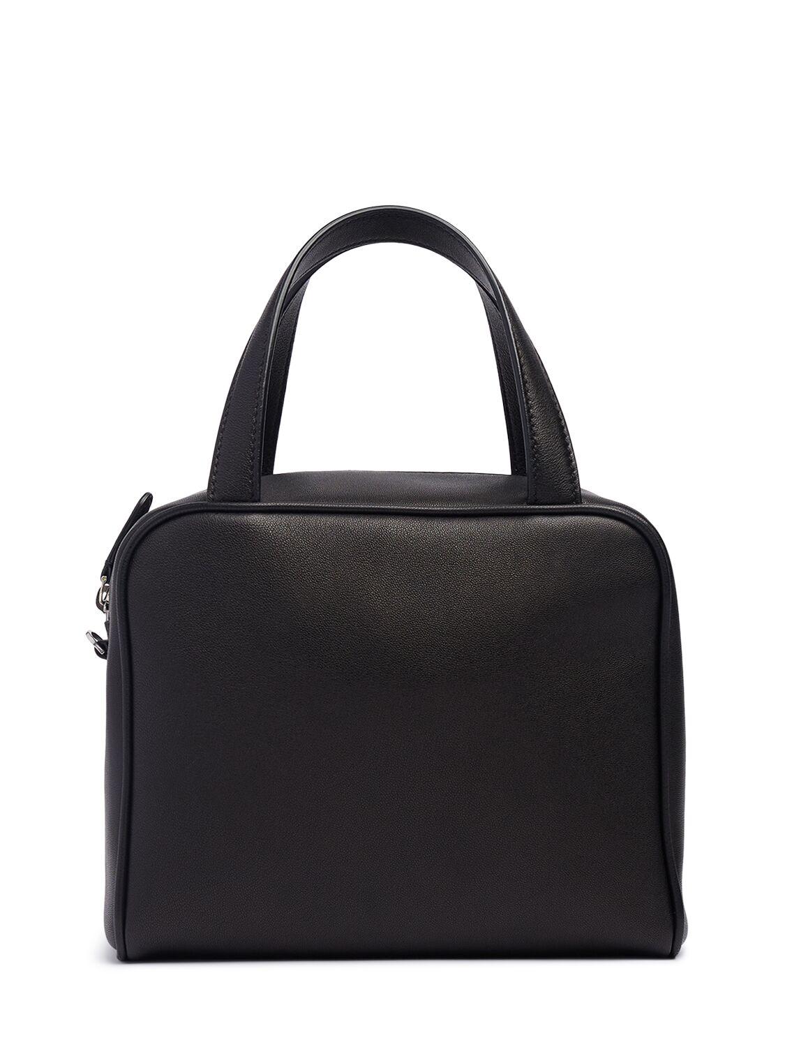 Ray Matte Nappa Top Handle Bag by THE ROW